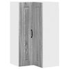 vidaXL Panel de lavaplatos Kalmar Gris Sonoma 57 x 57 x 100 cm