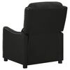 vidaXL Sill&oacute;n de masaje elevable tela negro