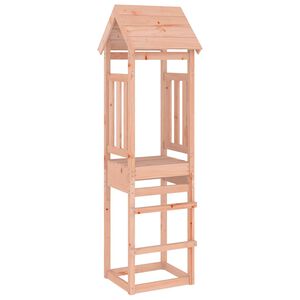 vidaXL Torre de juegos madera maciza abeto douglas 52,5x46,5x206,5 cm