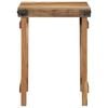 vidaXL Mesa de Comedor Marrón 60 x 55 x 76 cm madera maciza reciclada