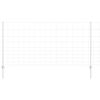 vidaXL Valla salvaje exterior con postes 50 x 1,2 m Acero Galvanizado