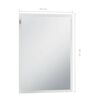 vidaXL Espejo de pared de baño con LED 60x80 cm