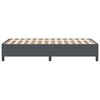 vidaXL Cama tipo Box Spring Gris oscuro 90 x 200 cm Terciopelo