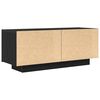 vidaXL Gabinete de TV Roble Negro 100 x 35 x 40 cm