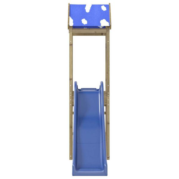 vidaXL Parque infantil de exterior madera de pino impregnada