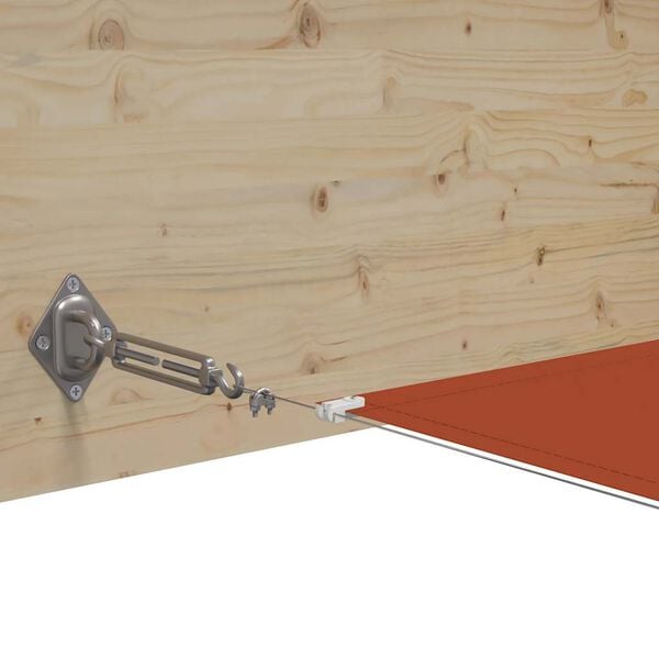 vidaXL Toldo vertical terracota tela oxford 180x600 cm