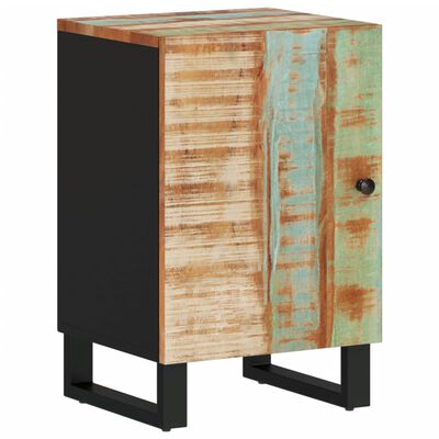 vidaXL Mueble de baño madera maciza reciclada 38x33x58 cm