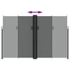 vidaXL Toldo lateral retr&aacute;ctil antracita 220x1000 cm
