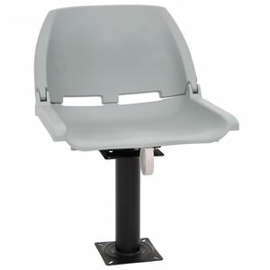 vidaXL Asiento para barco con pedestal giratorio 360&deg;