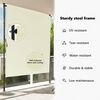 vidaXL Estor enrollable de exterior color crema 200x270 cm