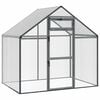 vidaXL Jaula para Aves Gris antracita 181,5 x 112 x 173,5 cm