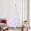 vidaXL &Aacute;rbol de Navidad artificial con 300 LED 210 cm PVC y Acero