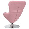 vidaXL Sillón huevo Rosa 63 x 73 x 90 cm Terciopelo