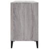 vidaXL Mueble zapatero madera contrachapada gris Sonoma 102x36x60 cm