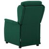 vidaXL Silla de masaje Verde oscuro 67.5 x 93.5 x 101.5 cm tela