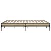 vidaXL Estructura cama madera ingenier&iacute;a metal roble Sonoma 180x200 cm
