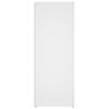 vidaXL Aparador de madera contrachapada blanco 80x30x80 cm