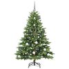 vidaXL &Aacute;rbol de Navidad artificial con 150 LED Verde 150 cm PE y PVC