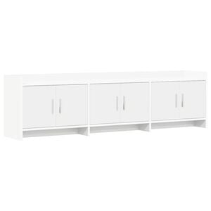 vidaXL Mueble de TV 168 x 33 x 47 cm Blanco Madera de ingenier&iacute;a