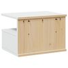 vidaXL Armario de Noche Hill 40 x 31 x 27 cm Madera de Pino Macizo