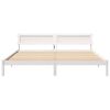 vidaXL Estructura de cama 180 x 200 cm Madera de pino macizo