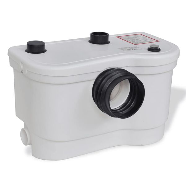 vidaXL Sistema de bomba de inodoro WC 800 W