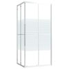 vidaXL Cabina de ducha ESG 90x70x180 cm