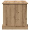vidaXL Mesa de Caf&eacute; 3 pcs Roble artesanal Madera contrachapada