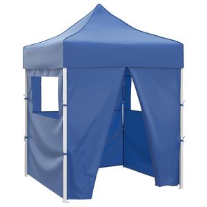 vidaXL Carpa de Fiesta 200 x 200 x 315 cm Azul Tela Oxford