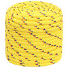 vidaXL Cuerda multiusos 18 mm 25 m Amarillo PP 1995 kg Carga m&aacute;x.