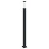 vidaXL Baliza de luz de 110 cm, color negro, IP44