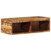 vidaXL Mueble de TV de pared madera maciza reciclada 60x30x19 cm