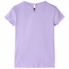 Camiseta infantil color lila 92