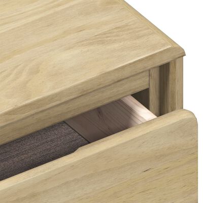 vidaXL Mesa consola SAUDA madera maciza de pino roble 89,5x36,5x73 cm