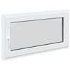 vidaXL Ventana de s&oacute;tano RISOR 110 x 70 cm PVC y vidrio Blanco