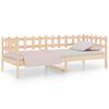 vidaXL Sof&aacute; cama sin colch&oacute;n madera maciza de pino 90x190 cm