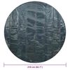 vidaXL Cubierta solar de piscina de PE flotante negro y azul 210 cm