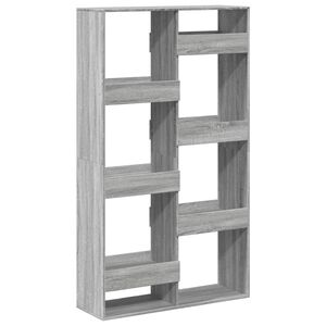 vidaXL Separador de ambientes madera gris Sonoma 100x33x175 cm