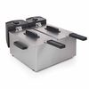 Princess Freidora doble 6 L 3600 W plateada 183123