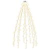 vidaXL Red de luces de &aacute;rbol de Navidad con 210 LEDs 210 cm