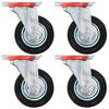 vidaXL Ruedas giratorias 4 unidades 100 mm