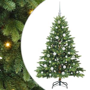 vidaXL &Aacute;rbol de Navidad artificial con 150 LED Verde 150 cm PE y PVC