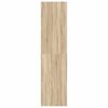vidaXL Armario de madera contrachapada roble sonoma 100x50x200 cm