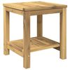 vidaXL Mesa de centro Blanqueado 40,5 x 40 x 45 cm
