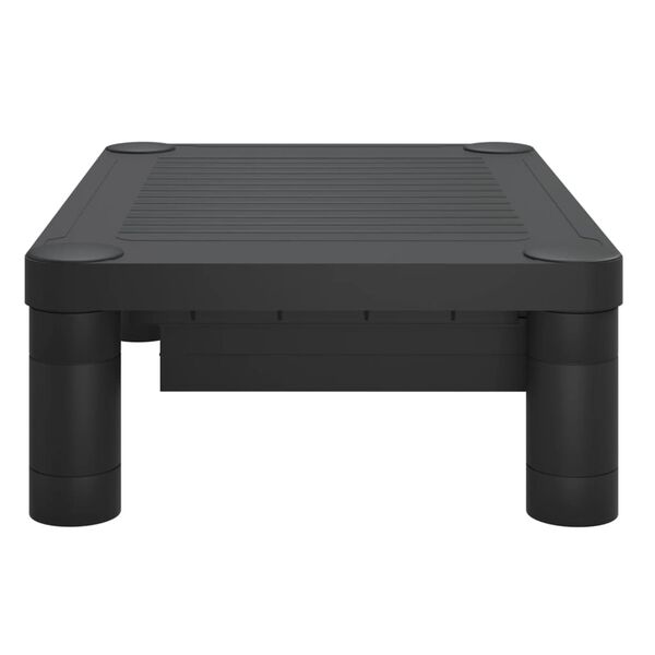 vidaXL Soporte para monitor negro 43x30,5x13 cm