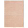 vidaXL Alfombra de pelo corto suave lavable HUARTE rosado 160x230 cm