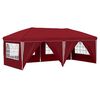 vidaXL Carpa Plegable para Fiestas 575 x 288 x 245 cm Burdeos