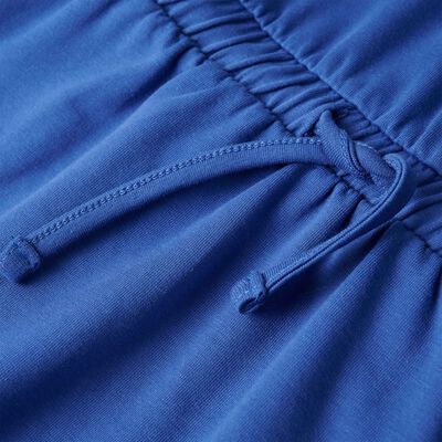 Vestido infantil con cordón azul cobalto 92