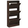 vidaXL Zapatero de madera de ingenier&iacute;a roble Sonoma 60x21x125,5 cm