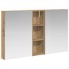vidaXL Juego de Muebles de Ba&ntilde;o 3 uds. Roble artisan